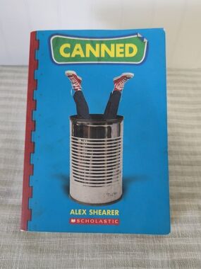 Scholastic - Canned Title Page in Black and Cream
